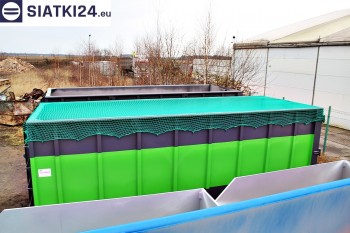 Siatki Zabrze - Siatka przykrywająca na kontener - zabezpieczenie przewożonych ładunków dla terenów Zabrza
